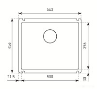Кухонная мойка Zigmund &amp; Shtain Integra 500 (молодое шампанское)