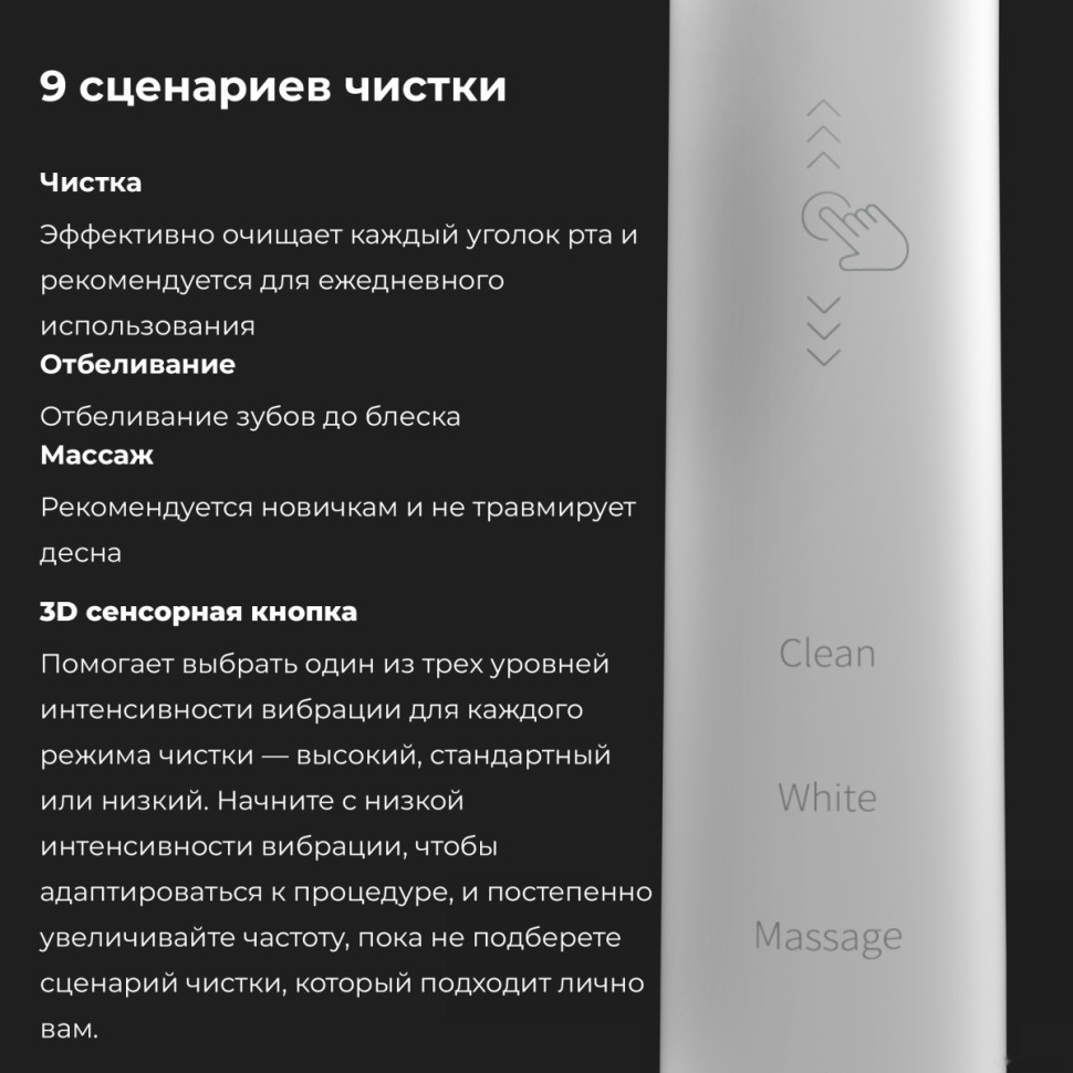 Электрическая зубная щетка Aeno DB3 Электрическая зубная щетка Aeno DB3
