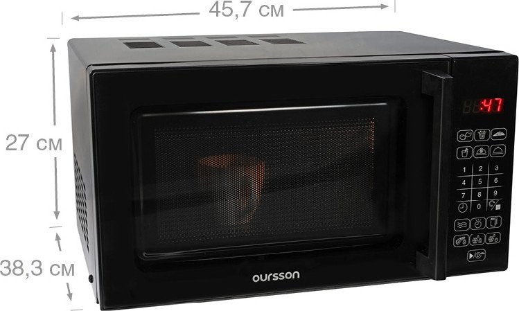 Микроволновая печь Oursson MD2043G/BL Микроволновая печь Oursson MD2043G/BL