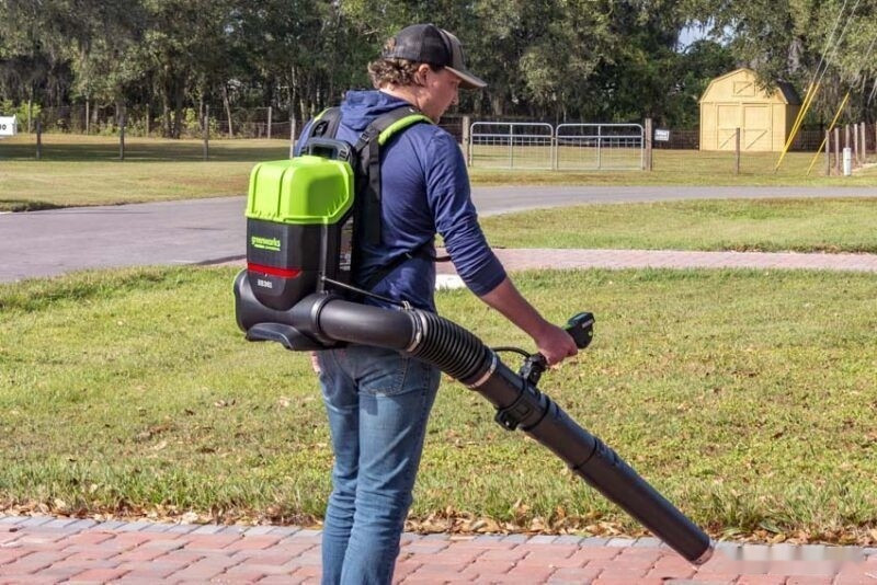 Ранцевая воздуходувка Greenworks GD82BP2 2408307 (без АКБ)