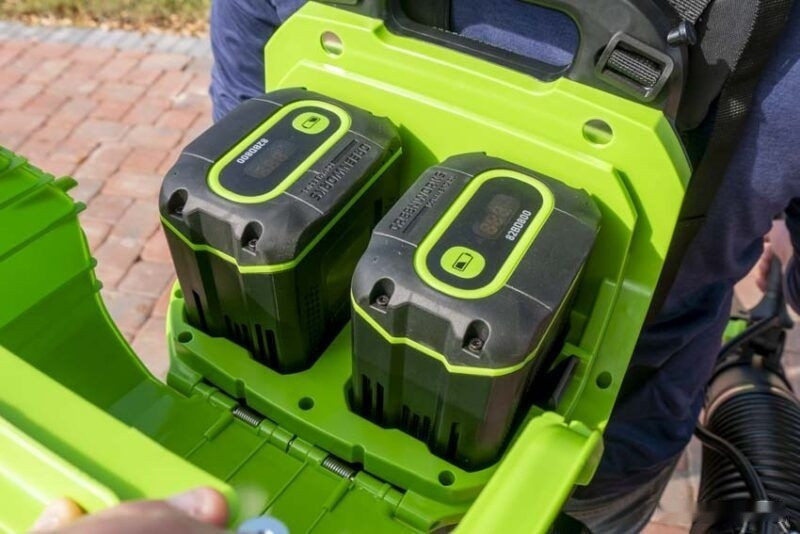 Ранцевая воздуходувка Greenworks GD82BP2 2408307 (без АКБ)