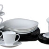 Набор столовой посуды Luminarc Carine Black White N1500