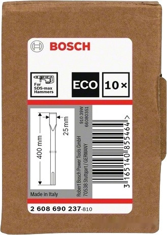 Набор оснастки для электроинструмента Bosch 2608690237 (10 предметов) Набор оснастки для электроинструмента Bosch 2608690237 (10 предметов)