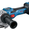 Угловая шлифмашина Bosch GWX 18V-15 SC Professional 06019H6501 (с 2-мя АКБ, кейс)