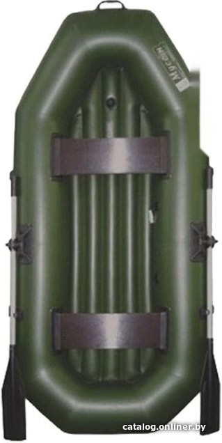 Надувная лодка Муссон S 240 НД (зеленый)