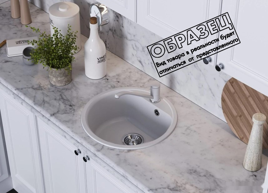 Кухонная мойка Quartz Bond 480 (платина) Кухонная мойка Quartz Bond 480 (платина)