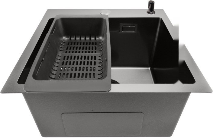 Кухонная мойка Stellar E4444NB (нано черный)