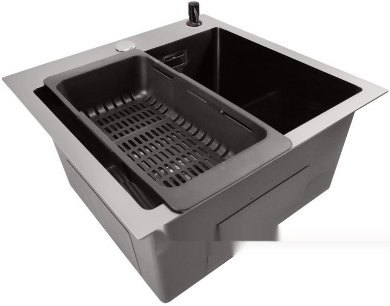 Кухонная мойка Stellar E4444NB (нано черный) Кухонная мойка Stellar E4444NB (нано черный)