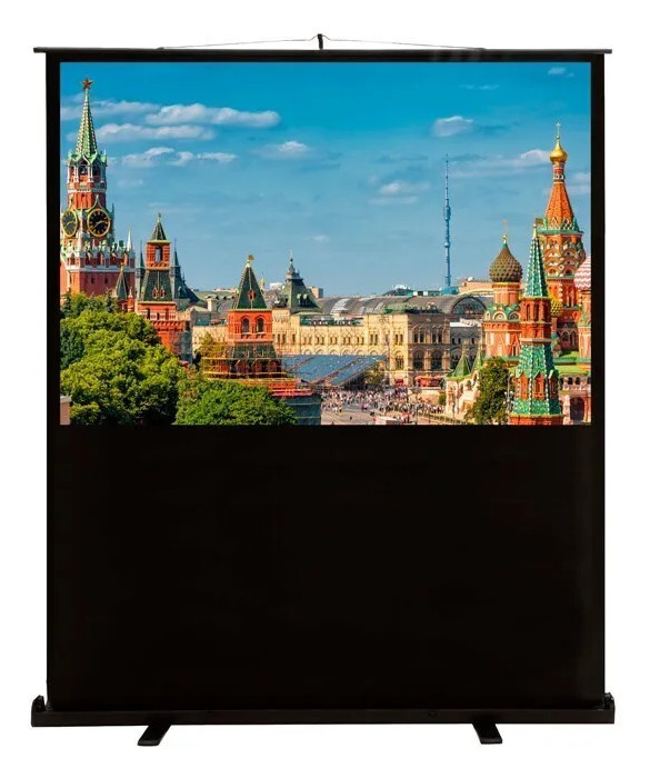 Проекционный экран Cactus FloorCompactExpert 113x200 CS-PSFLCE-200X113