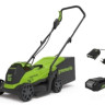 Газонокосилка электрическая Greenworks GD24LM33K4 / 2516107UB 24В (АКБ 4 А/ч и ЗУ) Газонокосилка электрическая Greenworks GD24LM33K4 / 2516107UB 24В (АКБ 4 А/ч и ЗУ)