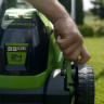 Газонокосилка электрическая Greenworks GD24LM33K4 / 2516107UB 24В (АКБ 4 А/ч и ЗУ) Газонокосилка электрическая Greenworks GD24LM33K4 / 2516107UB 24В (АКБ 4 А/ч и ЗУ)