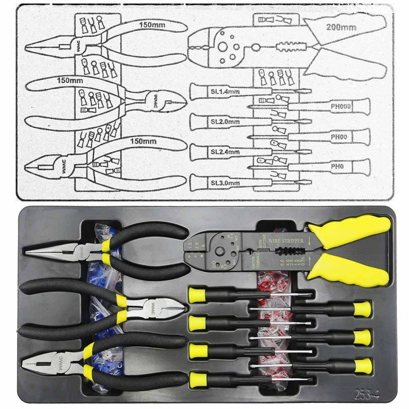 Универсальный набор инструментов WMC Tools 254 (58824) Универсальный набор инструментов WMC Tools 254 (58824)
