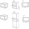 Микроволновая печь Smeg FMI325X