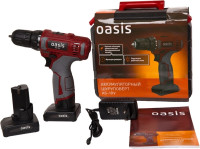 Дрель-шуруповерт Oasis AS-18V (с 2-мя АКБ, кейс)