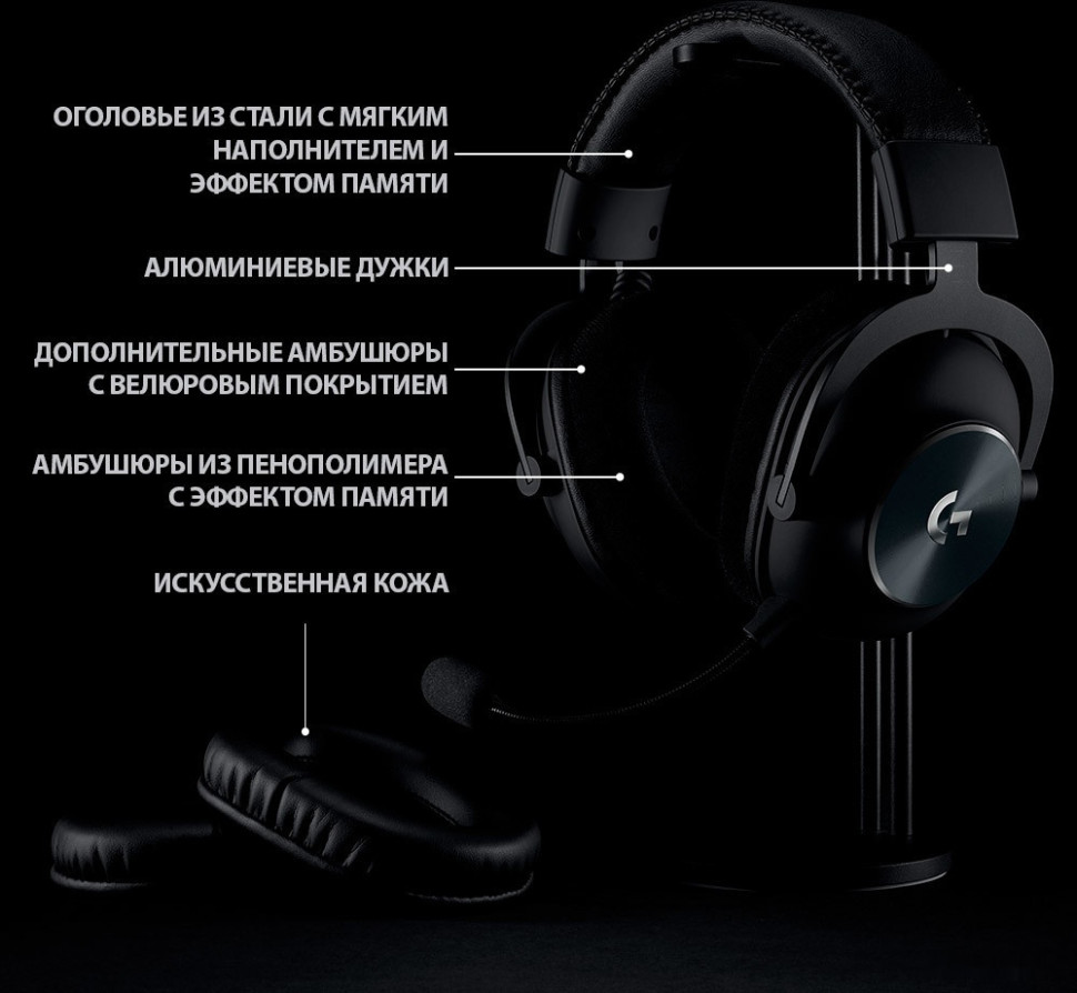 Наушники Logitech G Pro X