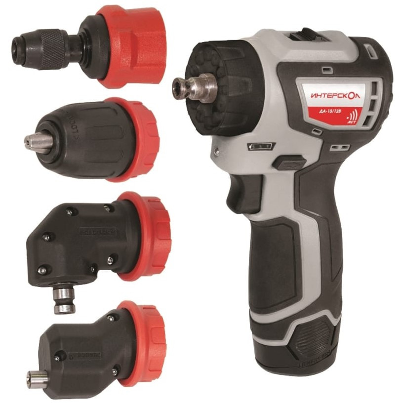 Аккумуляторная дрель-шуруповерт Интерскол ДА-10/12В (687.2.2.78) Аккумуляторная дрель-шуруповерт Интерскол ДА-10/12В (687.2.2.78)