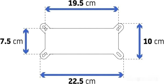 Смеситель Pea Lungo CM547811 (черный)