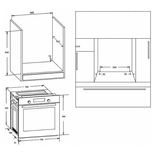 Духовой шкаф Korting OKB 691 CSX