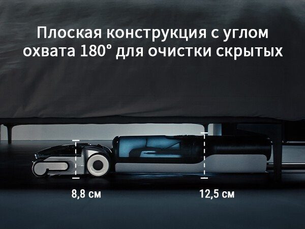 Вертикальный моющий пылесос Roborock Wet and Dry Vacuum Cleaner F25 Ace WD5M2A512-02 (с русской озвучкой) Вертикальный моющий пылесос Roborock Wet and Dry Vacuum Cleaner F25 Ace WD5M2A512-02 (с русской озвучкой)