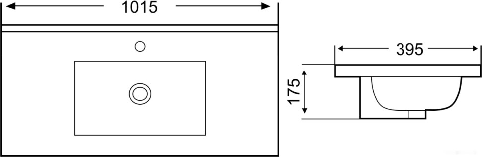 Умывальник Weltwasser Deilbach 7517-100 Умывальник Weltwasser Deilbach 7517-100