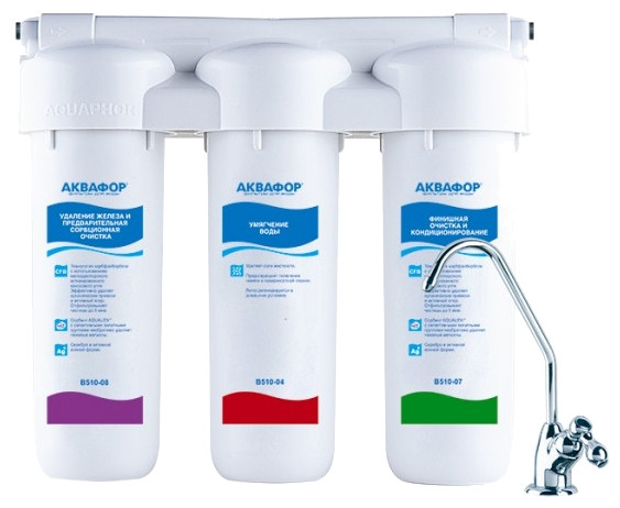 Фильтр для воды Аквафор Трио Fe H