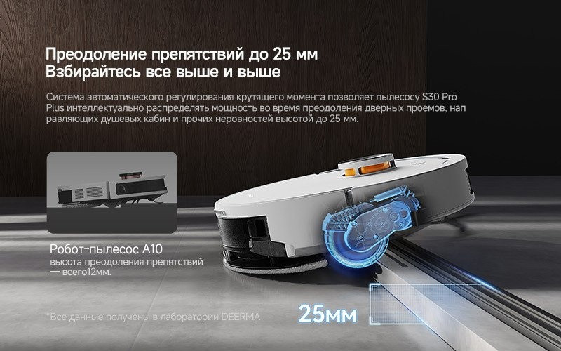 Робот-пылесос Deerma DEM-S30 Pro Plus