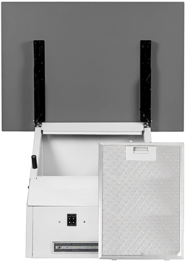 Вытяжка Germes Toscana 60 (1 скорость, белый) Вытяжка Germes Toscana 60 (1 скорость, белый)