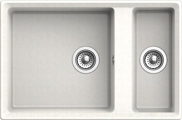 Кухонная мойка GranFest GF-LV-760K (белый) Кухонная мойка GranFest GF-LV-760K (белый)