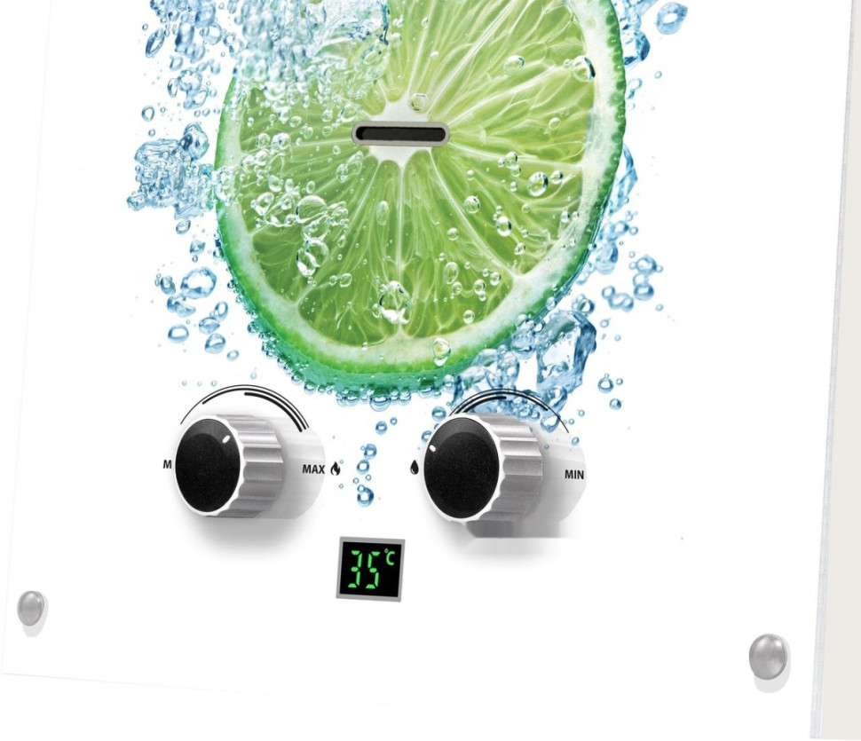 Водонагреватель Ballu GWH 10 Fiery Glass Lime Водонагреватель Ballu GWH 10 Fiery Glass Lime