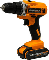 Дрель-шуруповерт Partisan AD-18.2 (с 2-мя АКБ, кейс)