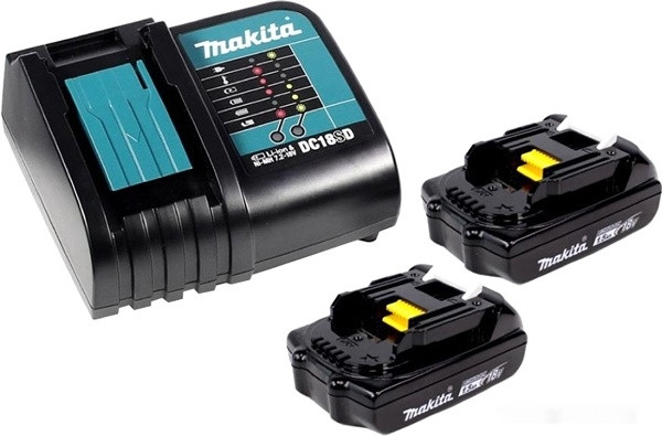 Аккумулятор для инструмента Makita BL1815N + DC18SD (18В/1.5 а*ч + 7.2-18В)