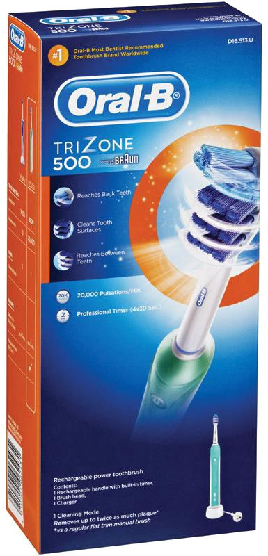 Электрическая зубная щетка Braun Oral-B Trizone 500