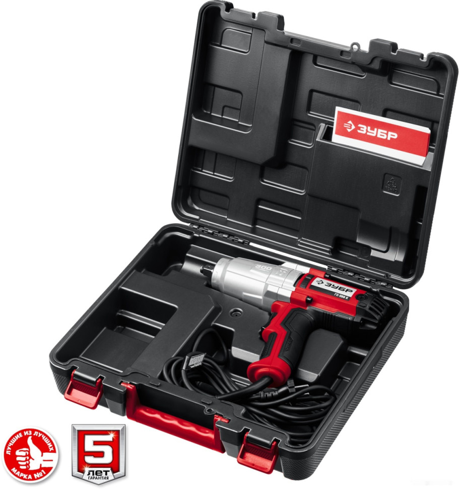 Гайковерт ЗУБР Мастер ГС-300 К