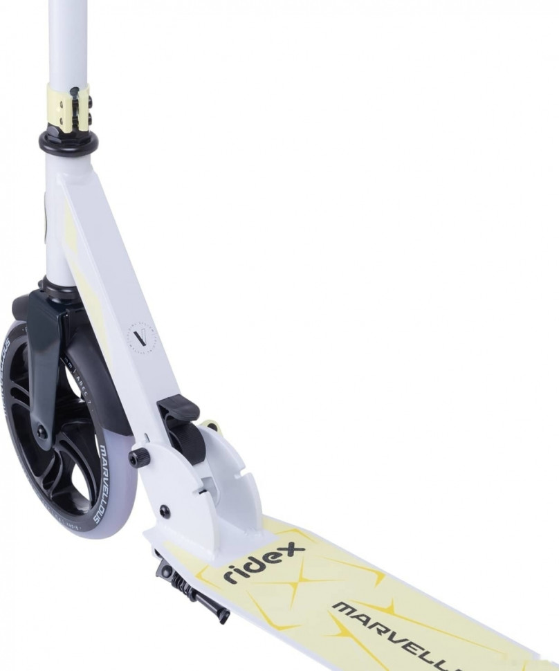 Самокат Ridex Marvellous (белый/желтый) Самокат Ridex Marvellous (белый/желтый)
