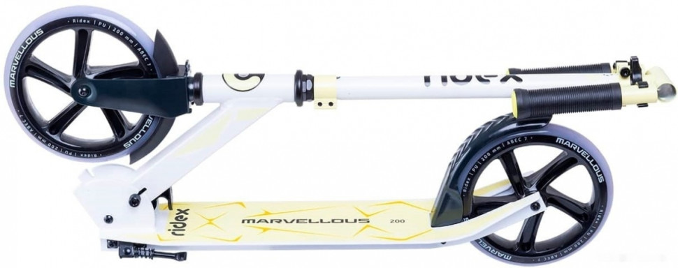 Самокат Ridex Marvellous (белый/желтый) Самокат Ridex Marvellous (белый/желтый)