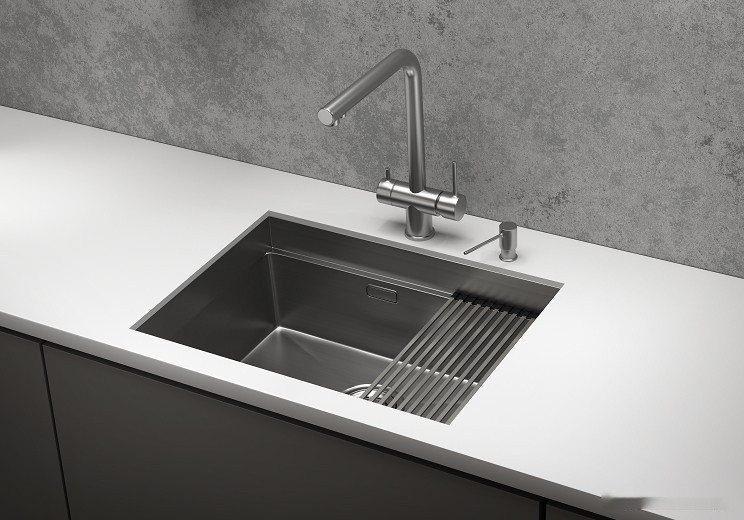 Кухонная мойка Granula KS-6045U (сатин)