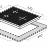 Варочная панель Maunfeld EGHE 43.33CB/G Варочная панель Maunfeld EGHE 43.33CB/G