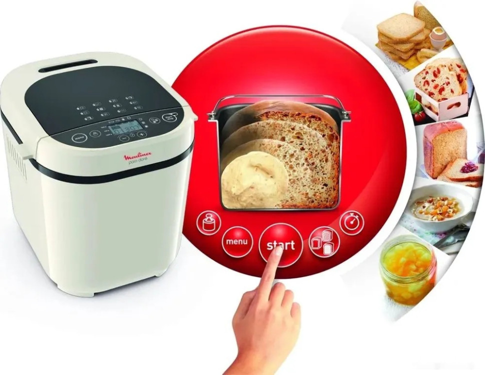Хлебопечка Moulinex Fast & Delicious OW210A30 Хлебопечка Moulinex Fast & Delicious OW210A30