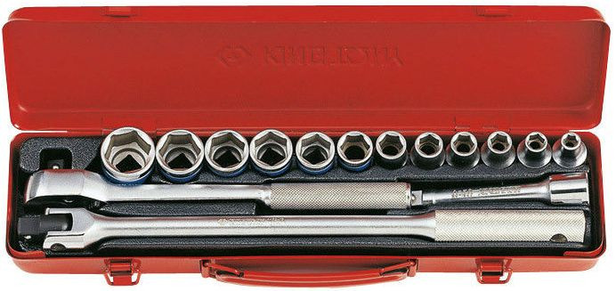 Набор торцевых головок King Tony 8-27 15 предметов