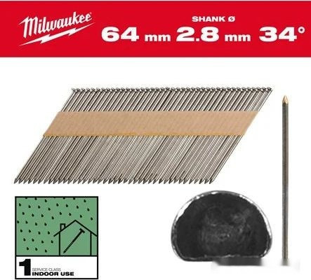 Гвозди для пистолета Milwaukee 4932492596 (2200 шт)