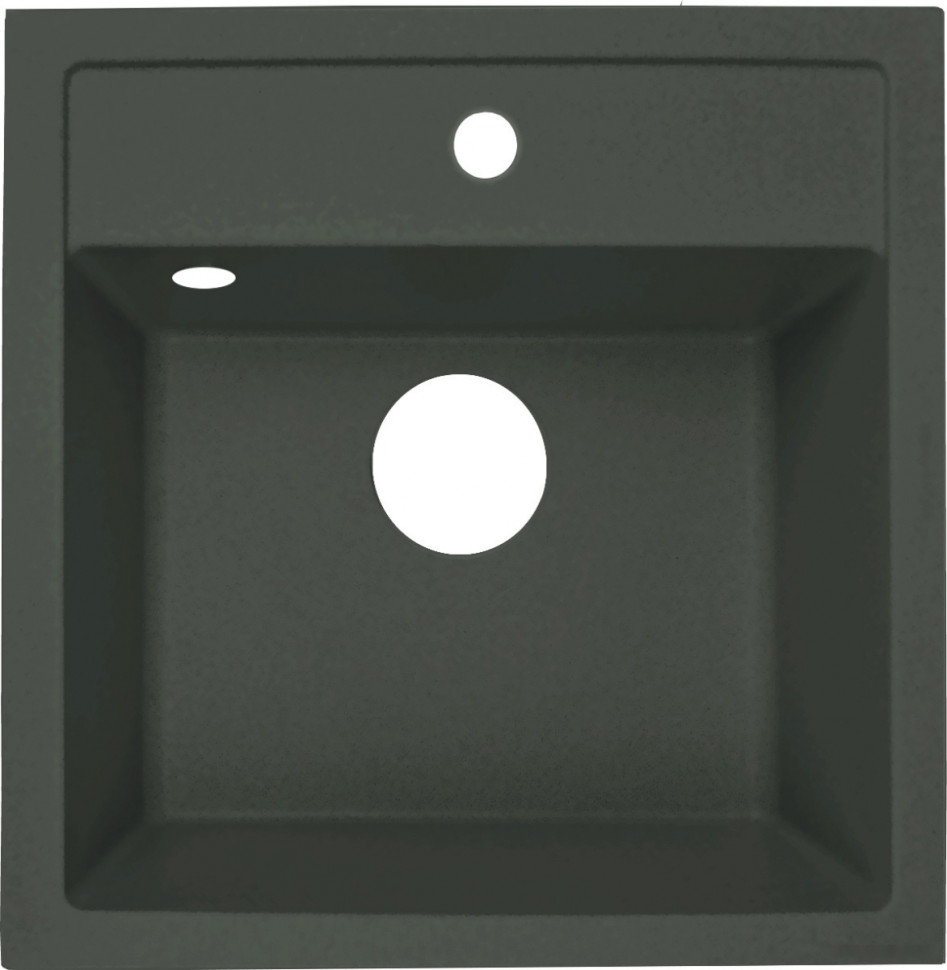 Кухонная мойка Zorg Como 51 (черный опал)