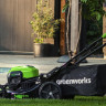 Аккумуляторная газонокосилка Greenworks GD40LM46SPK4 (2506807UB) Аккумуляторная газонокосилка Greenworks GD40LM46SPK4 (2506807UB)