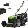 Аккумуляторная газонокосилка Greenworks GD40LM46SPK4 (2506807UB) Аккумуляторная газонокосилка Greenworks GD40LM46SPK4 (2506807UB)