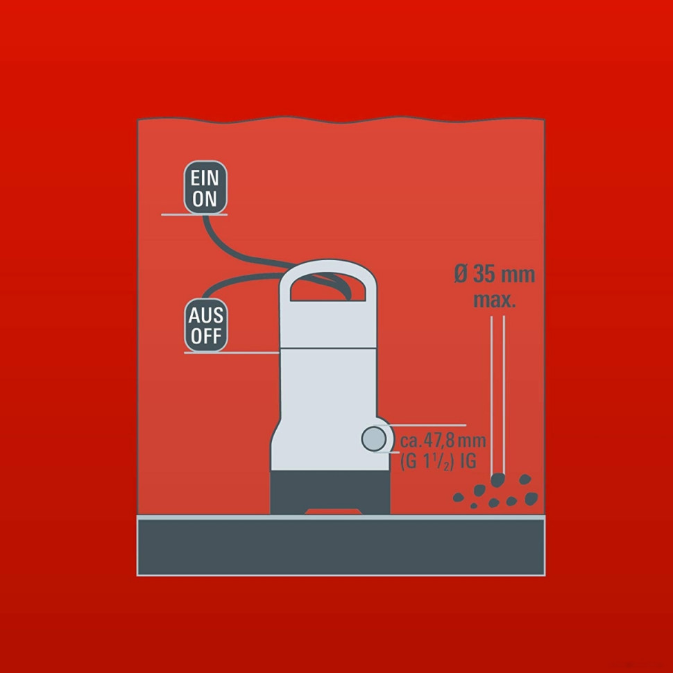 Насос Einhell GC-DP 7835 Насос Einhell GC-DP 7835