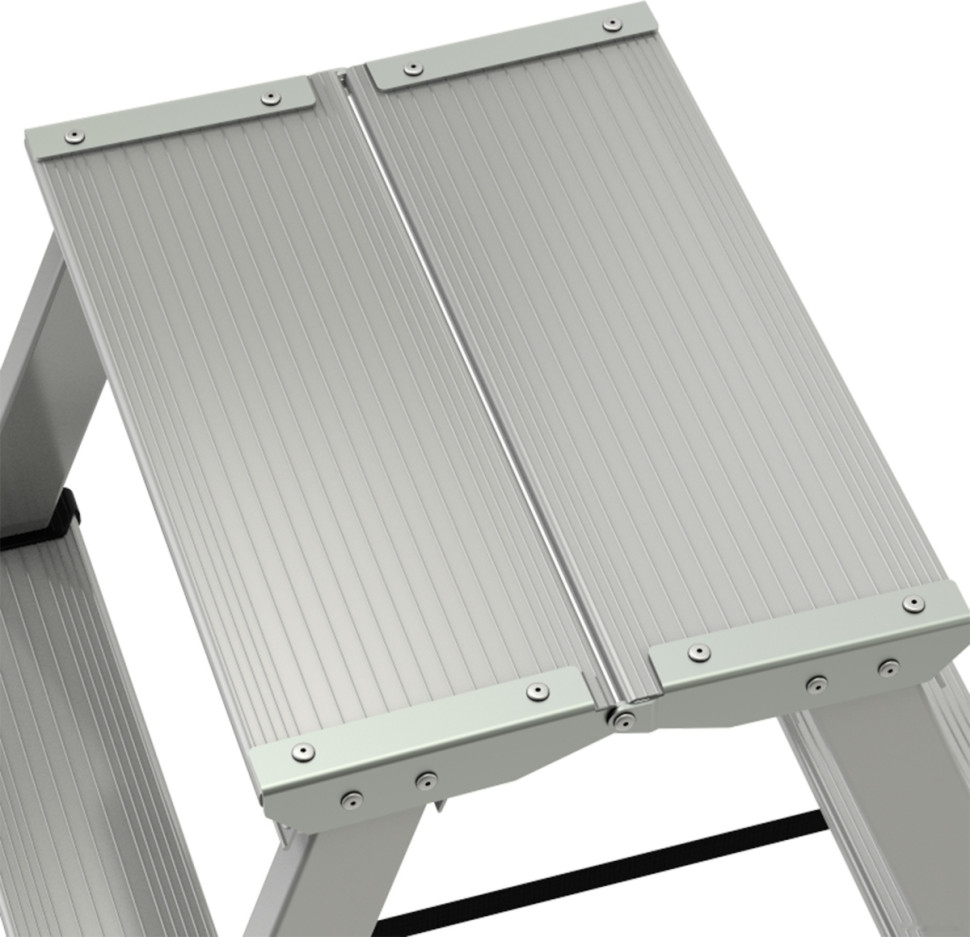 Лестница-стремянка Новая Высота NV 212 с увеличенной площадкой 2x3 ступеней Лестница-стремянка Новая Высота NV 212 с увеличенной площадкой 2x3 ступеней