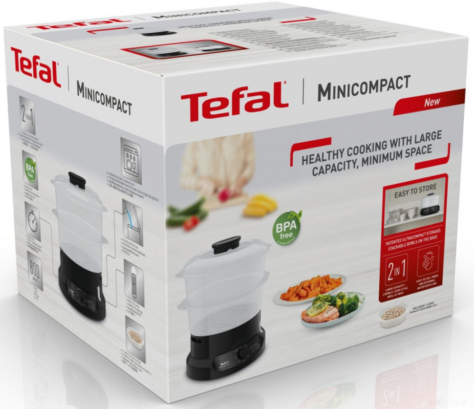 Пароварка Tefal Minicompact VC139810