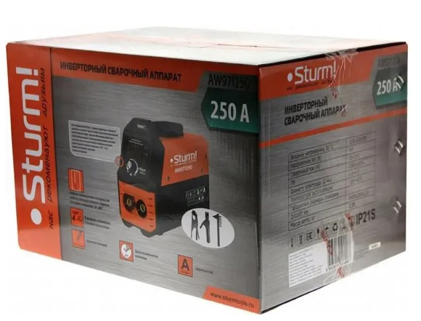 Инвертор сварочный Sturm! AW97I250AF Инвертор сварочный Sturm! AW97I250AF