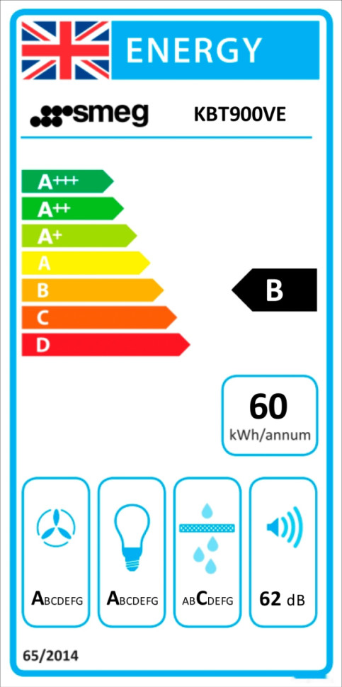 Вытяжка Smeg KBT900VE Вытяжка Smeg KBT900VE