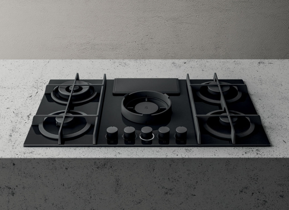 Варочная панель Elica NIKOLATESLA FLAME BL/A/88 Варочная панель Elica NIKOLATESLA FLAME BL/A/88