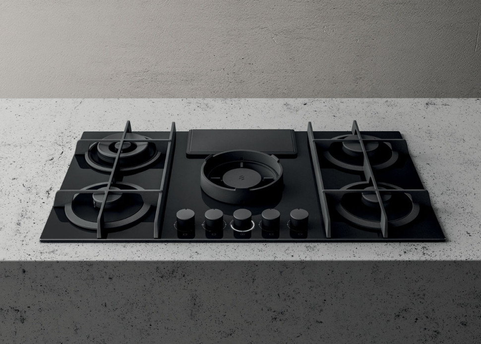 Варочная панель Elica NIKOLATESLA FLAME BL/A/88 Варочная панель Elica NIKOLATESLA FLAME BL/A/88